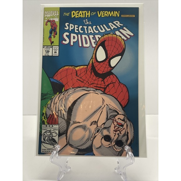Other - The Spectacular Spider-Man #196 (Jan 1993, Marvel)